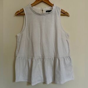 Banana Republic Sleeveless Peplum Blouse